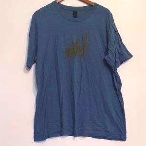 Moosejaw T-Shirt Short Sleeve Blue Size XL